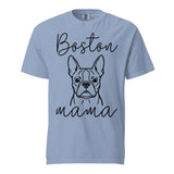 Boston Mama Mode Garment-Dyed Heavyweight T-Shirt . Washed Denim