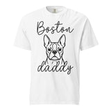 Boston Daddy Mode Garment-Dyed Heavyweight T-Shirt . White