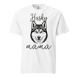 Husky Mama Mode Garment-dyed Heavyweight T-Shirt . White