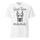 Great Dane Mama Mode Garment-dyed Heavyweight T-Shirt . White
