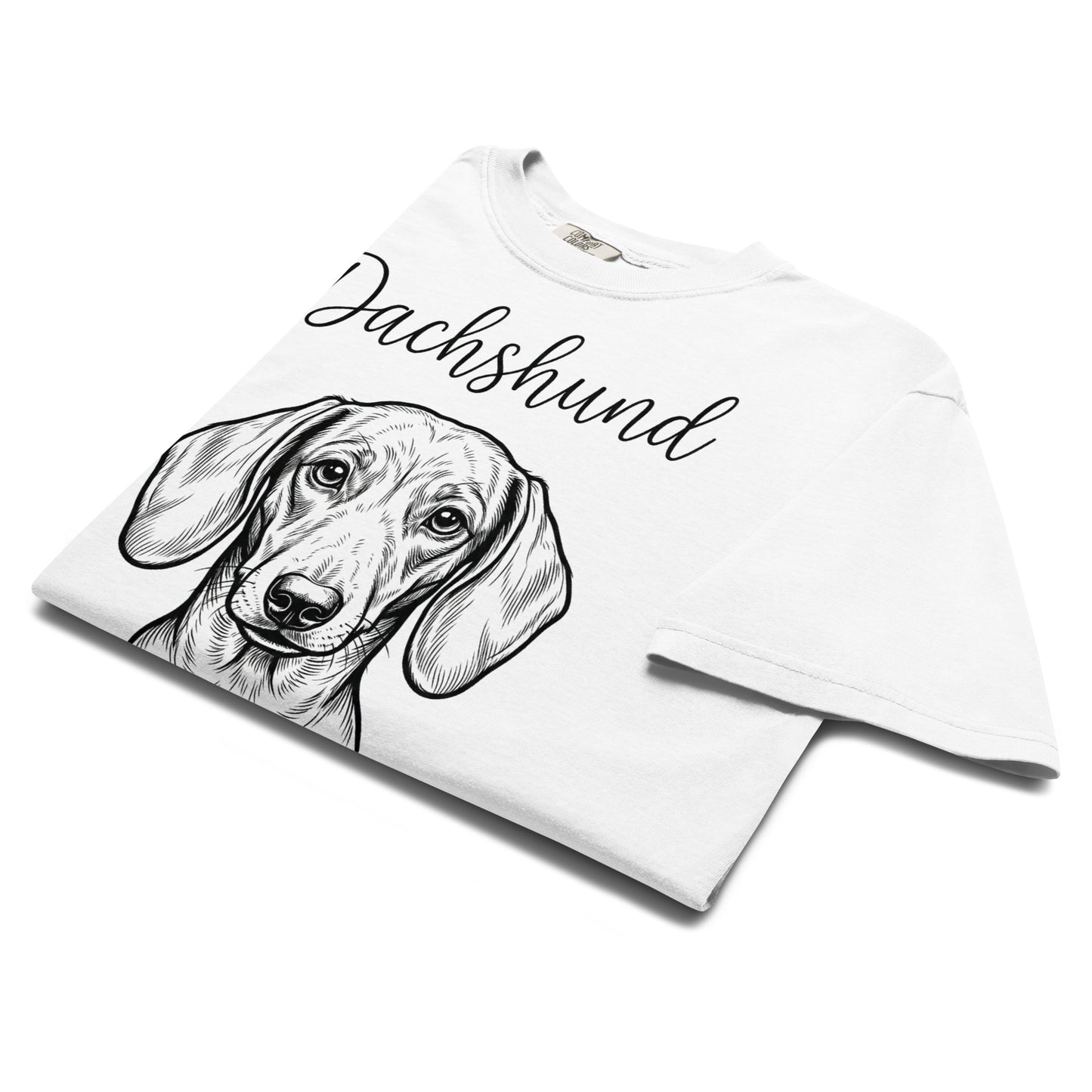 Dachshund Mama Mode Garment-dyed Heavyweight T-Shirt .