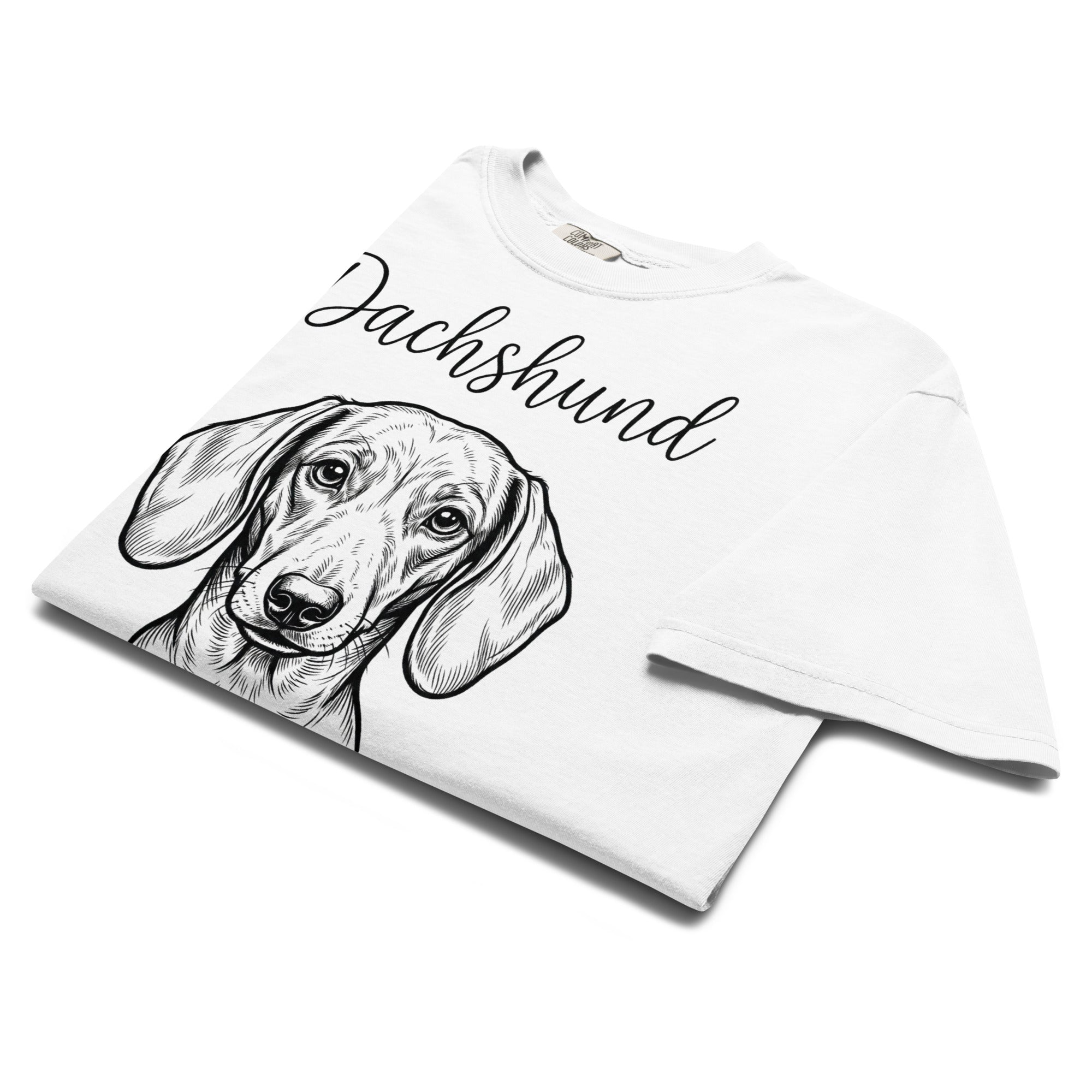 Dachshund Mama Mode Garment-dyed Heavyweight T-Shirt .