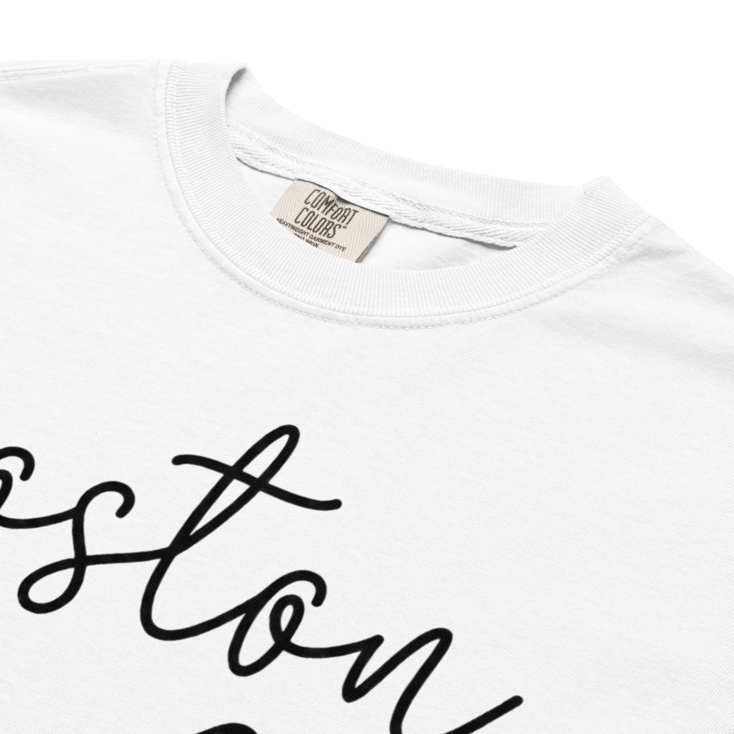 Boston Daddy Mode Garment-Dyed Heavyweight T-Shirt .