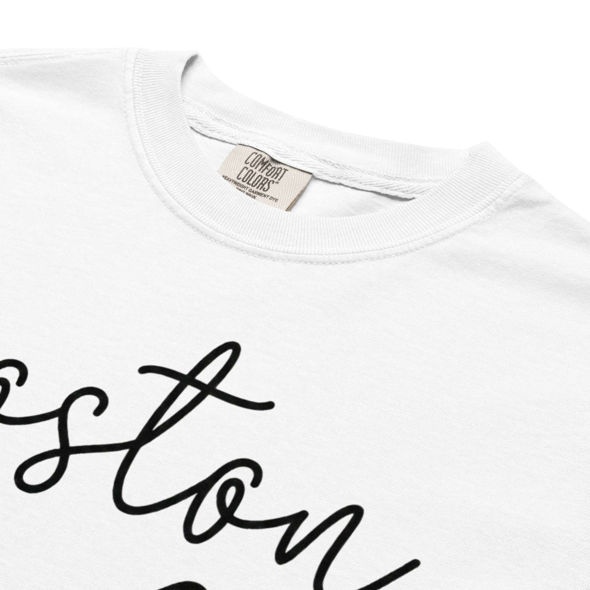 Boston Daddy Mode Garment-Dyed Heavyweight T-Shirt .