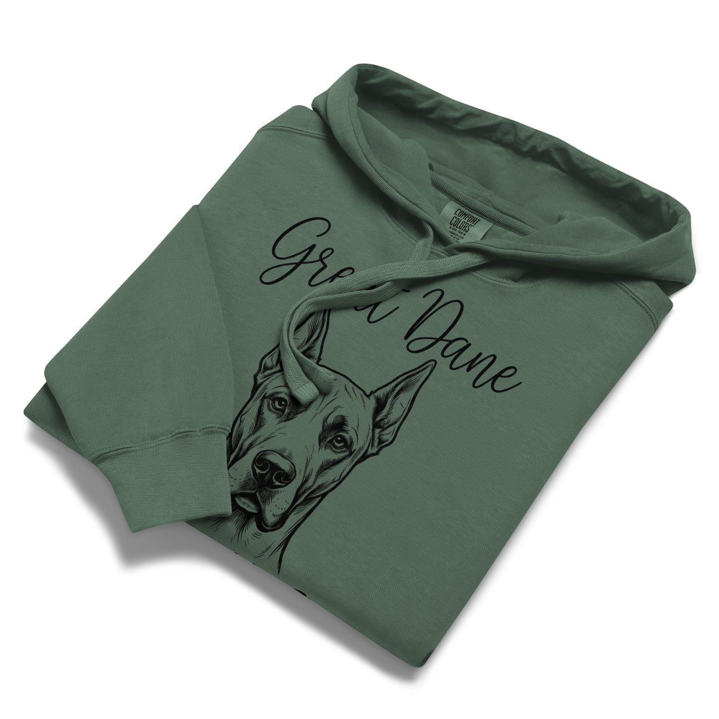 Great Dane Mama Mode Garment-dyed Hoodie .
