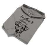 Jack Russell Terrier Mama Mode Garment-dyed Hoodie .
