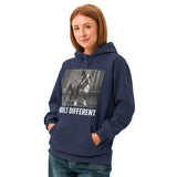 Built Different Strong Boston Terrier Dog Gym Workout Unisex Garment-dyed Hoodie .