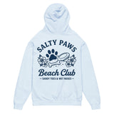 Salty Paws Beach Club Sandy Toes & Wet Noses Garment-dyed Lightweight Hoodie .