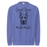 Great Dane Mama Mode Garment-dyed Sweatshirt . Flo Blue