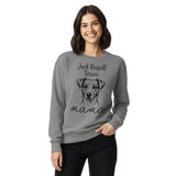 Jack Russell Terrier Mama Mode Garment-dyed Sweatshirt .