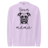 Boxer Mama Mode Garment-dyed Sweatshirt . Orchid