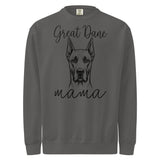 Great Dane Mama Mode Garment-dyed Sweatshirt . Pepper