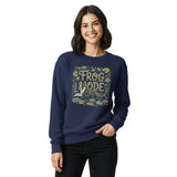 Frog Mode Boston Terrier Dog Frog Legs Unisex Garment-Dyed Sweatshirt .