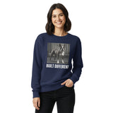 Built Different Strong Boston Terrier Dog Gym Workout Unisex Garment-dyed Sweatshirt .