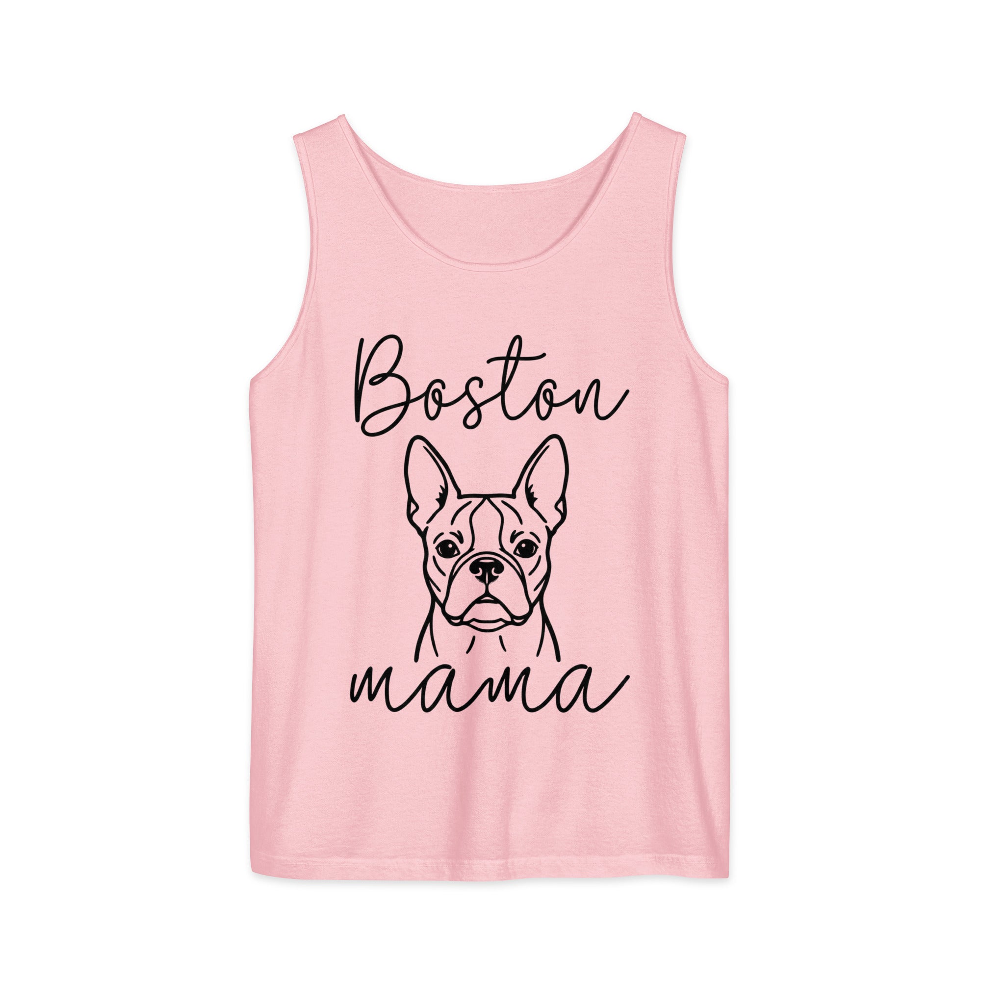 Boston Mama Mode Garment-Dyed Tank Top . Blossom
