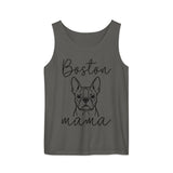 Boston Mama Mode Garment-Dyed Tank Top . Pepper