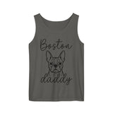 Boston Daddy Mode Garment-Dyed Tank Top . Pepper