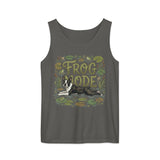 Frog Mode Boston Terrier Dog Unisex Garment-dyed Tank Top . Pepper