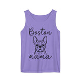 Boston Mama Mode Garment-Dyed Tank Top . Violet
