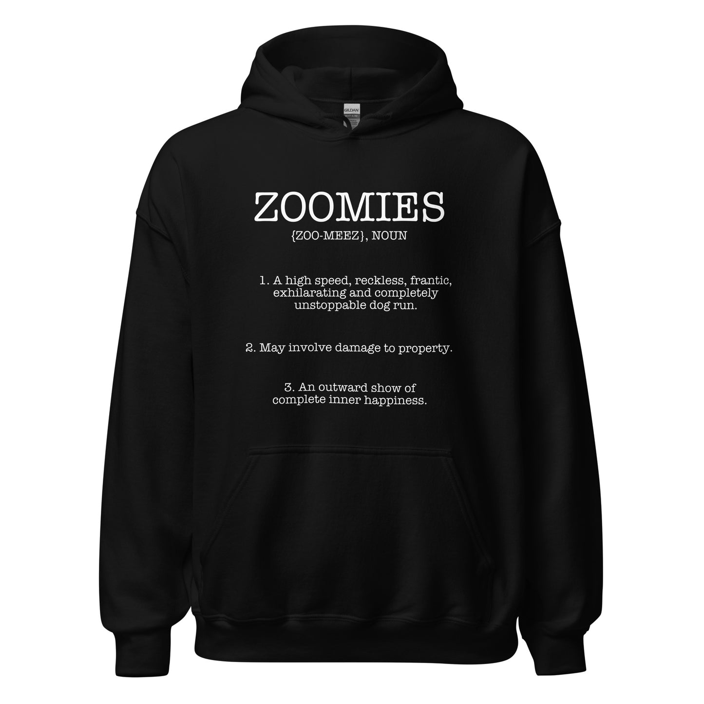Zoomies Definition Unisex Hoodie
