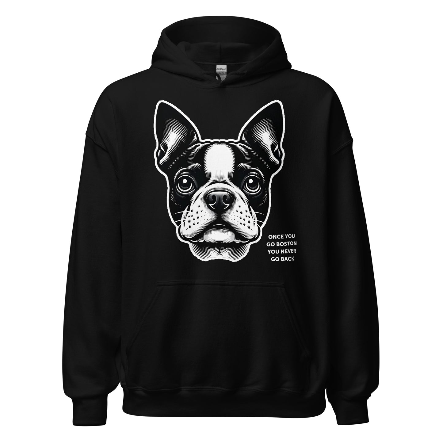 Once You Go Boston You Never Go Back Unisex Hoodie