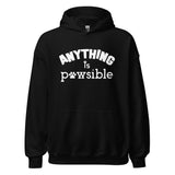 Anything Is Pawsible Unisex Hoodie