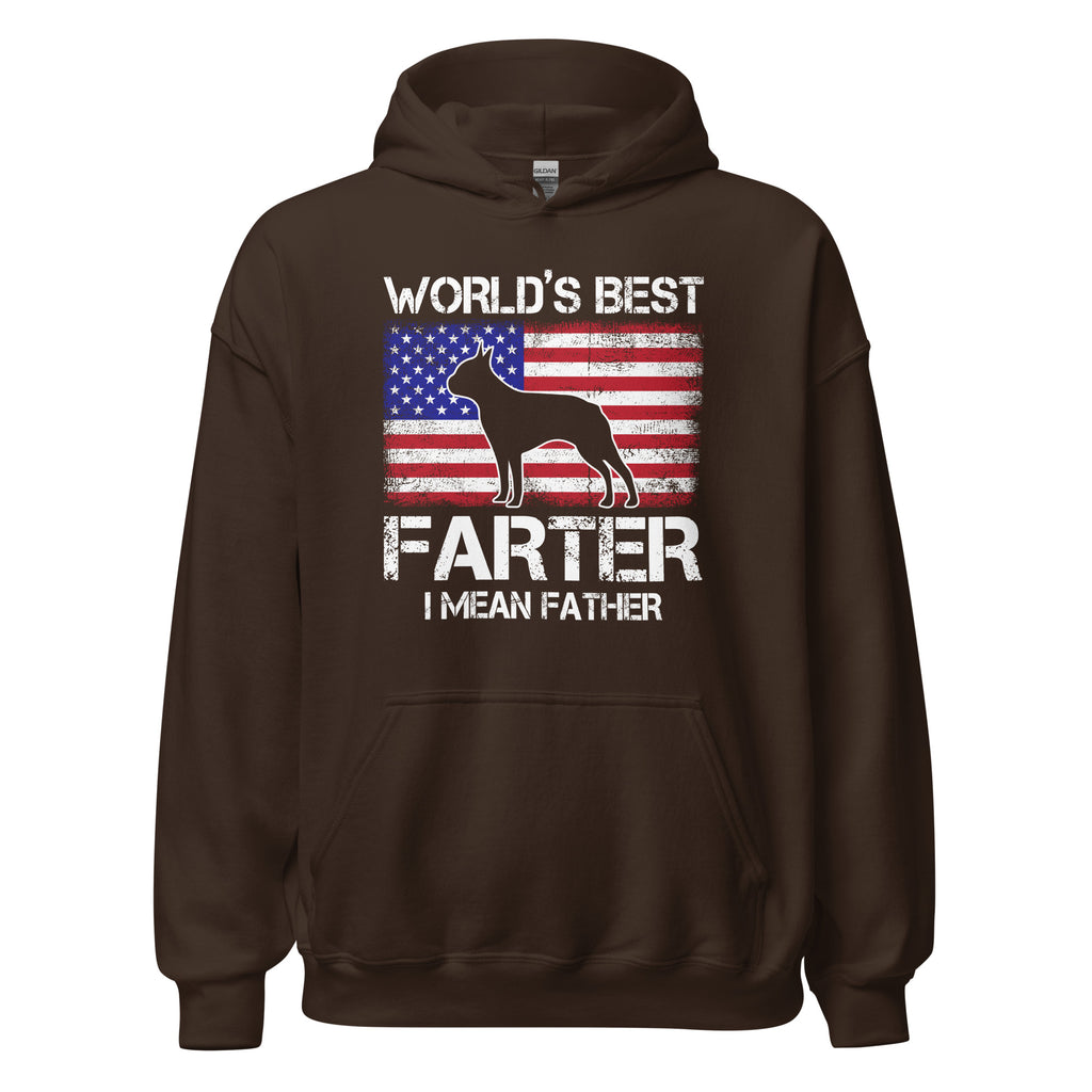 World's Best Farter I Mean Father Unisex Hoodie