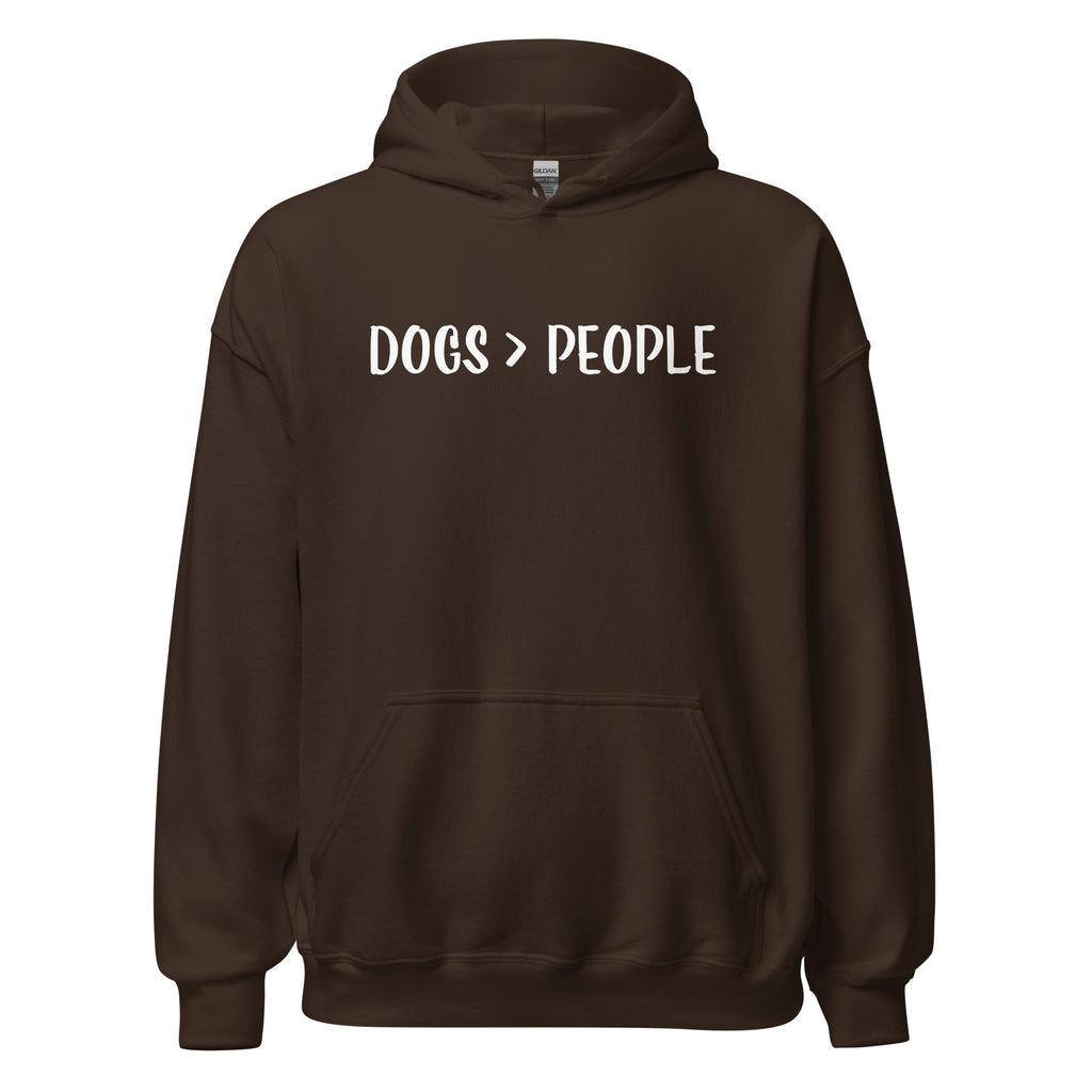 Dogs Are Greater Than People Unisex Hoodie