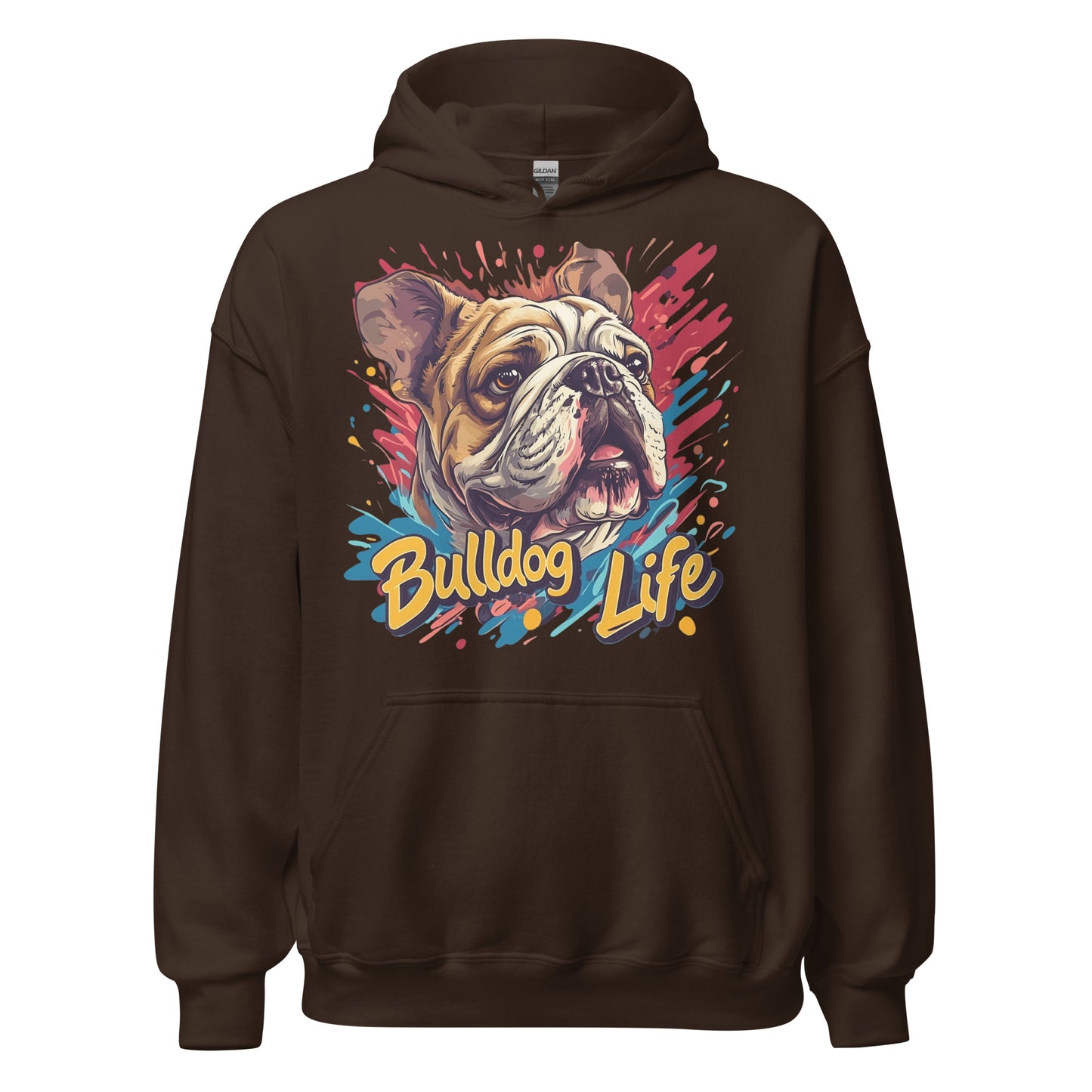 English Bulldog Life Unisex Hoodie