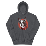 Boston Terrier Red Bandana Hoodie