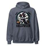 Halloween Witch Boston Terrier Unisex Hoodie