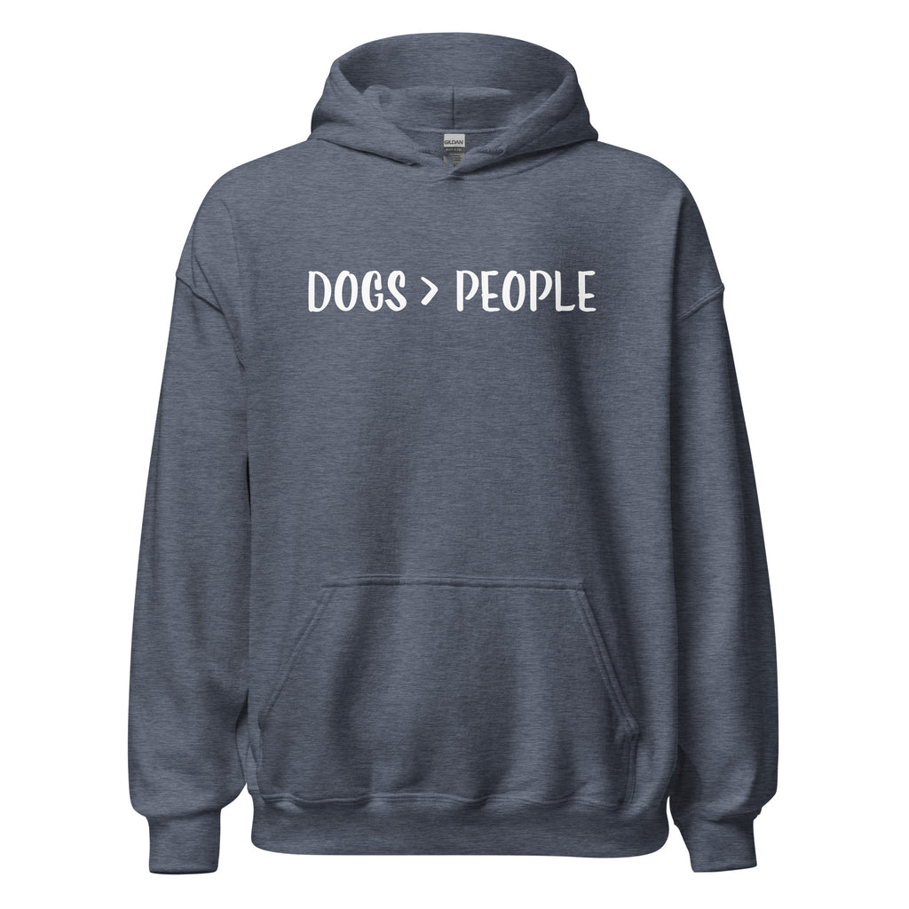 Dogs Are Greater Than People Unisex Hoodie