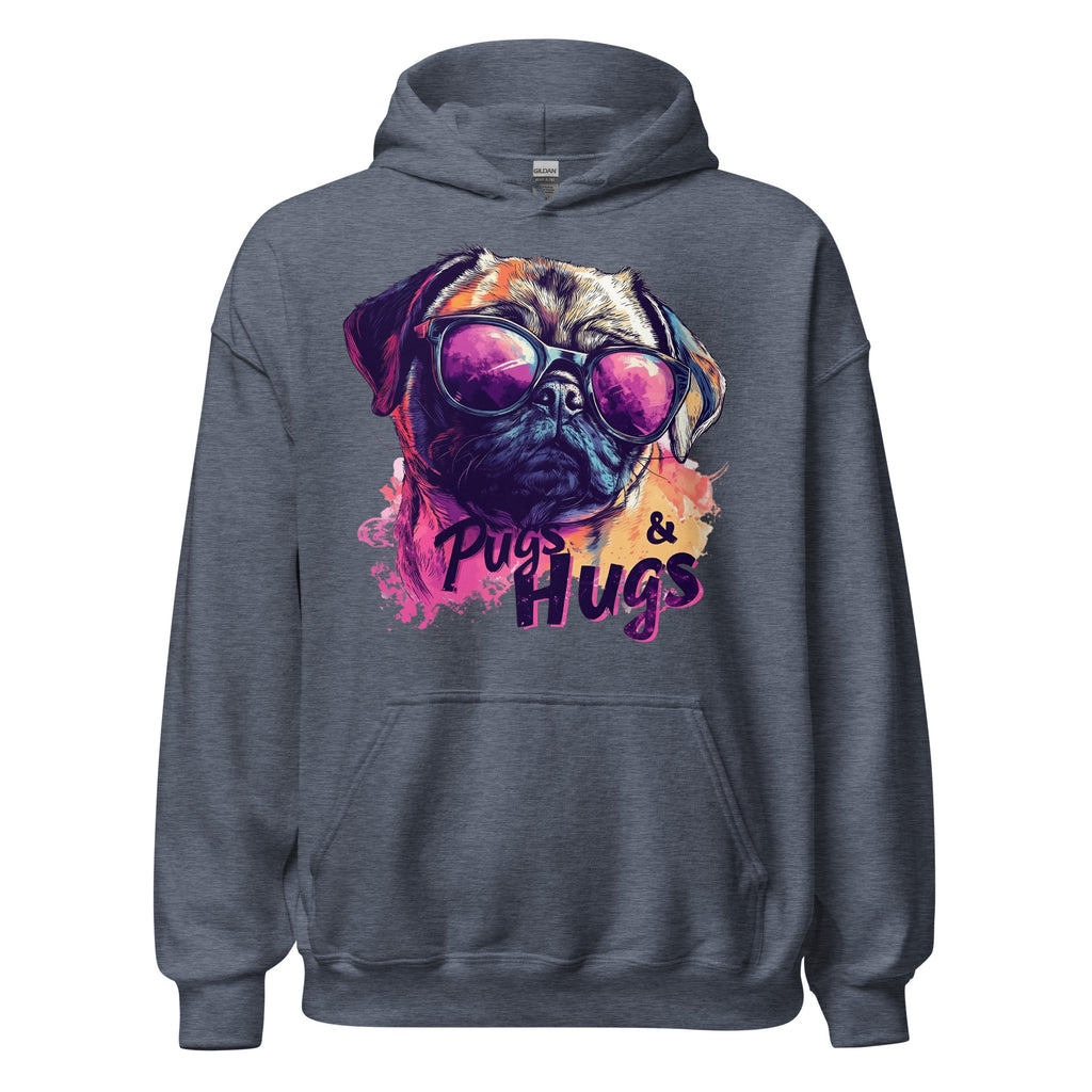 Pugs & Hugs Unisex Hoodie