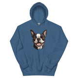 Smiling Boston Terrier Hoodie