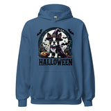 Halloween Witch Boston Terrier Unisex Hoodie