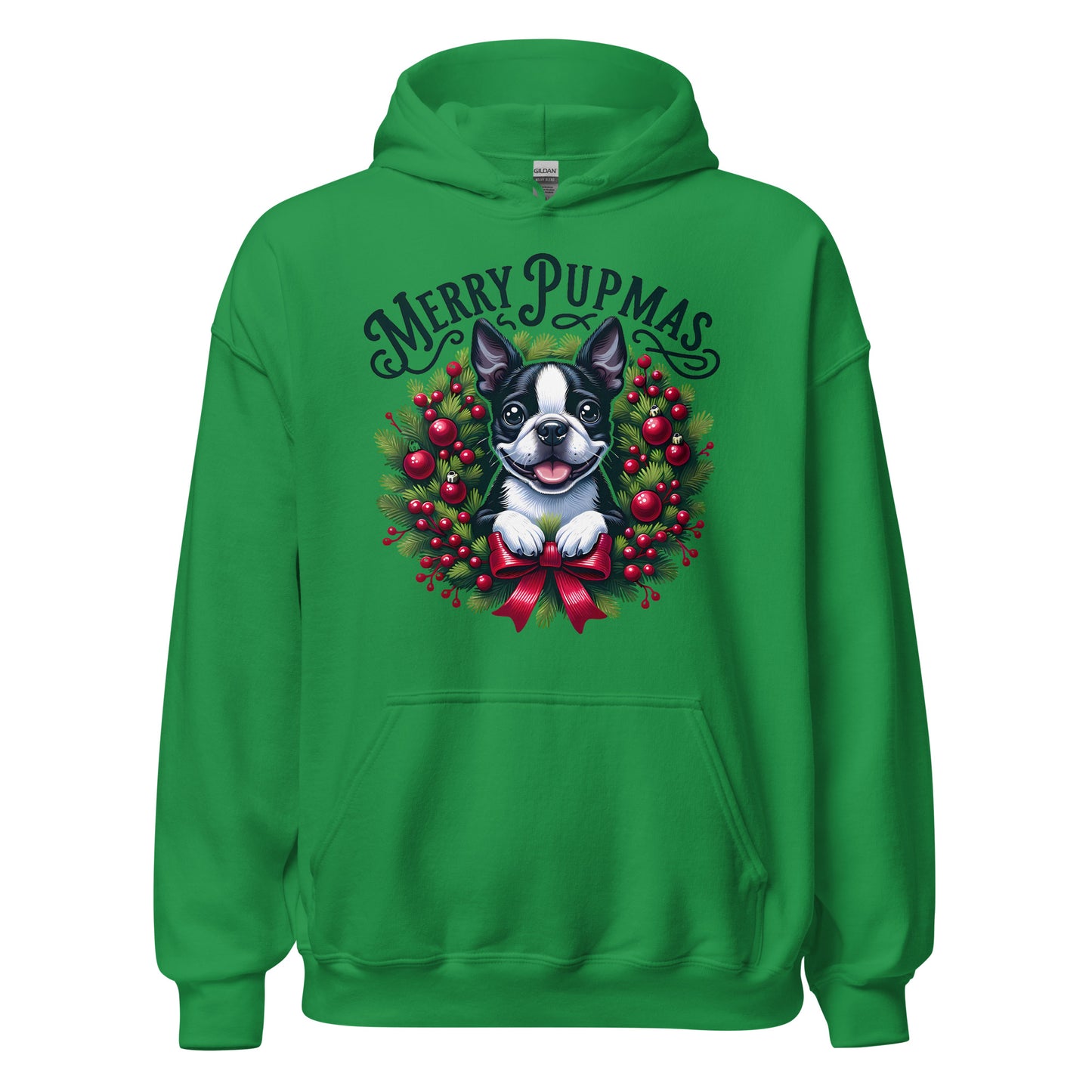 Merry Pupmas Unisex Hoodie