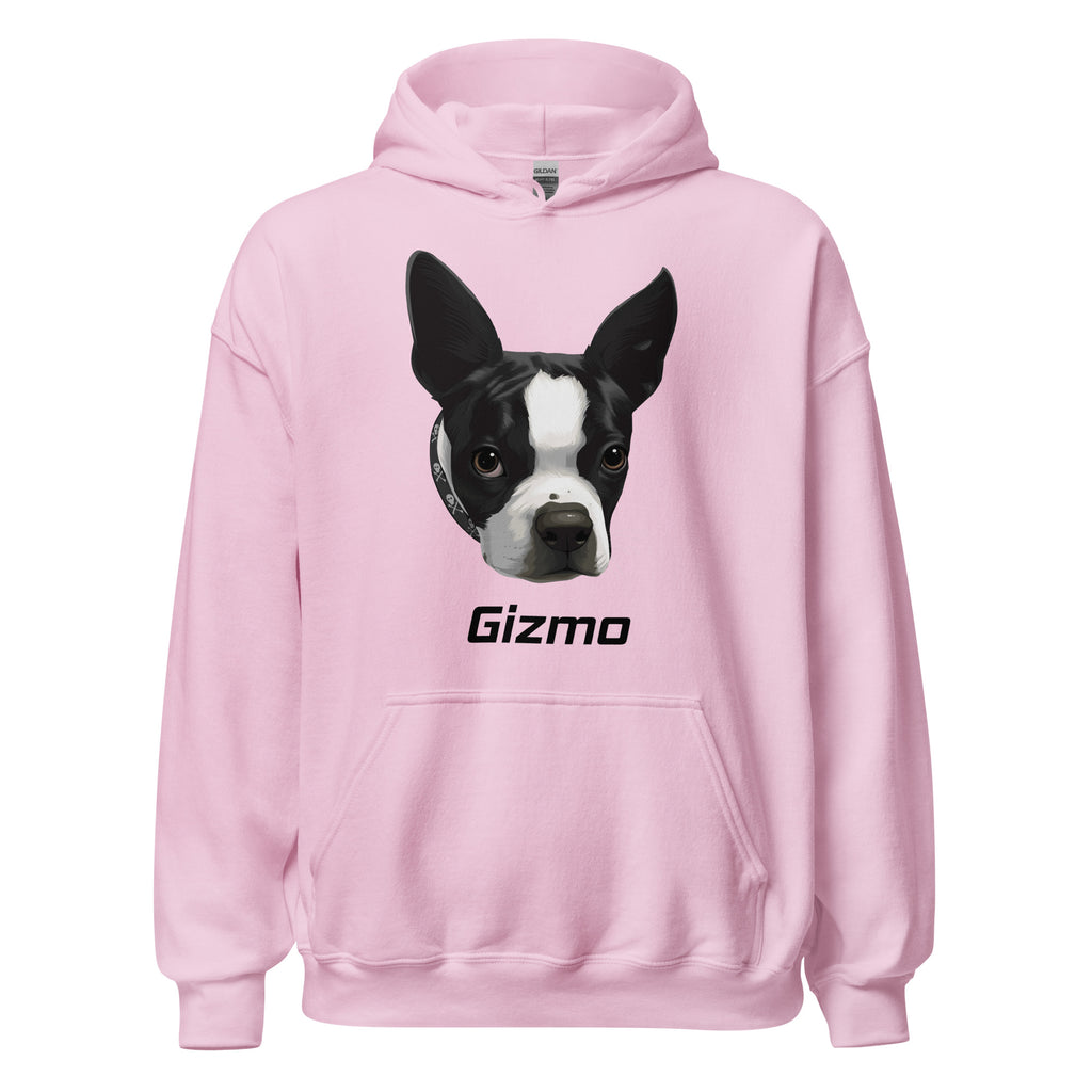 Custom Boston Terrier Dog Unisex Hoodie