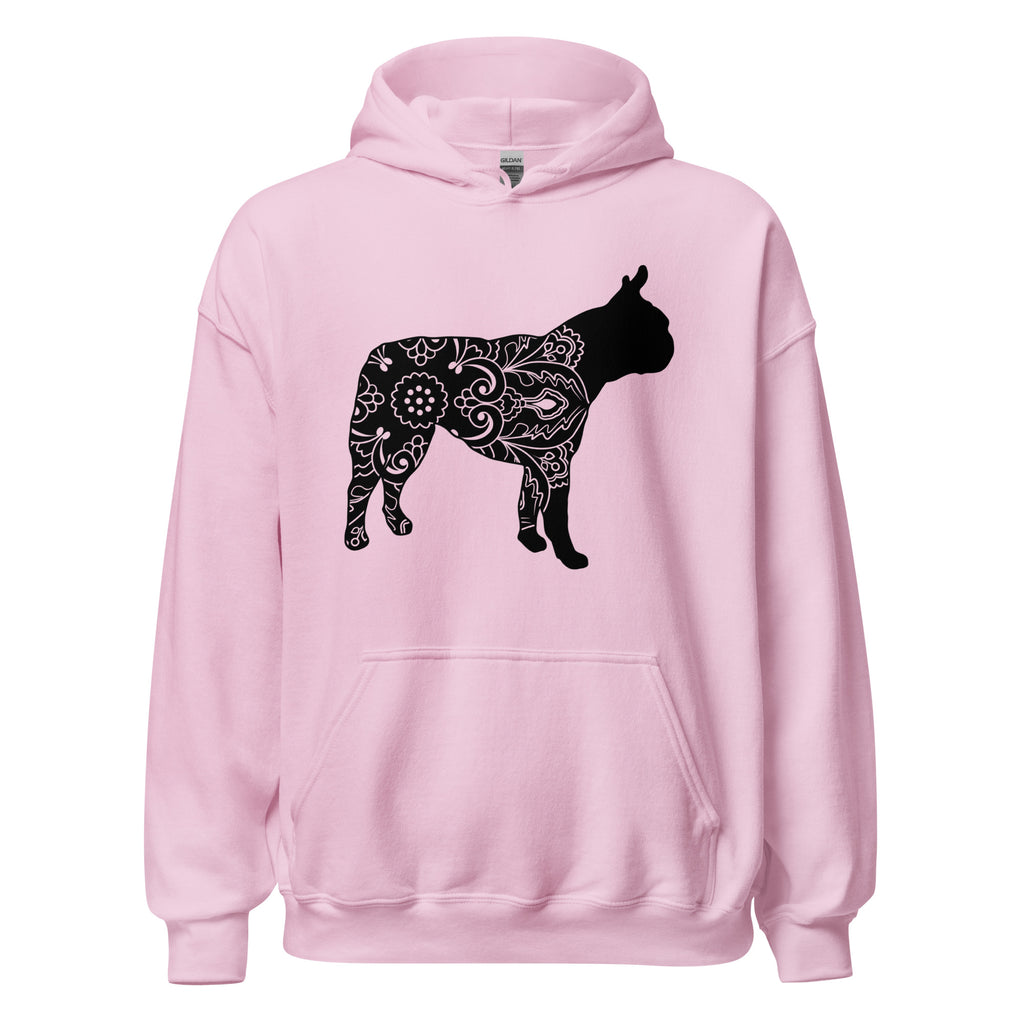 Mandala Boston Terrier Unisex Hoodie