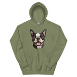 Smiling Boston Terrier Hoodie