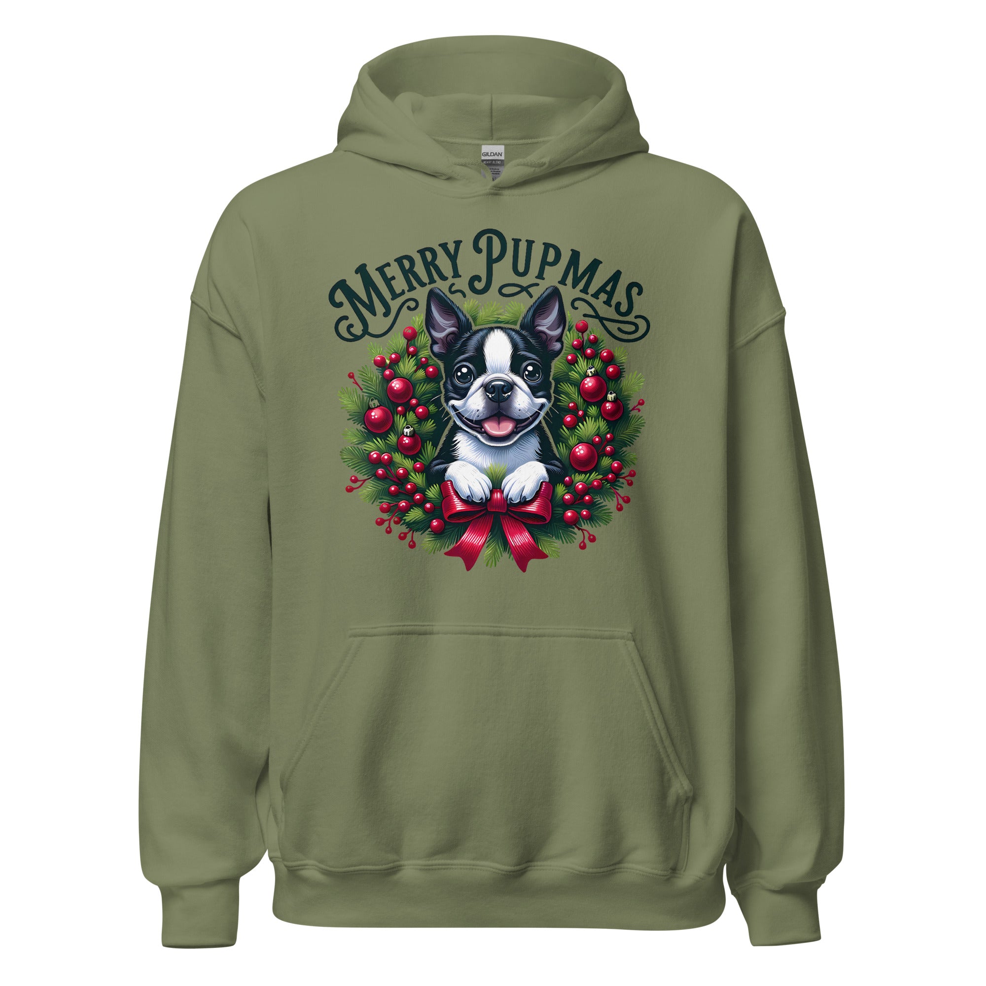 Merry Pupmas Unisex Hoodie