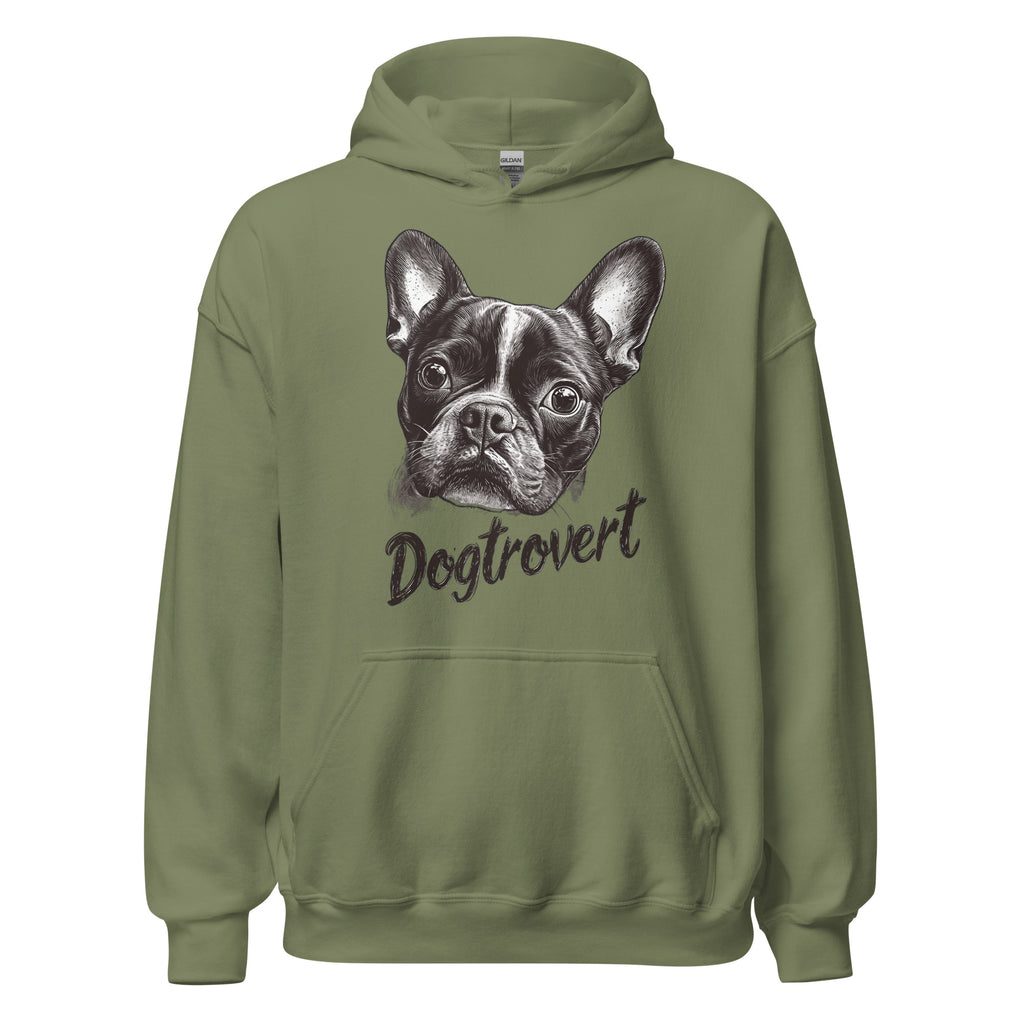Dogtrovert Boston Terrier Unisex Hoodie