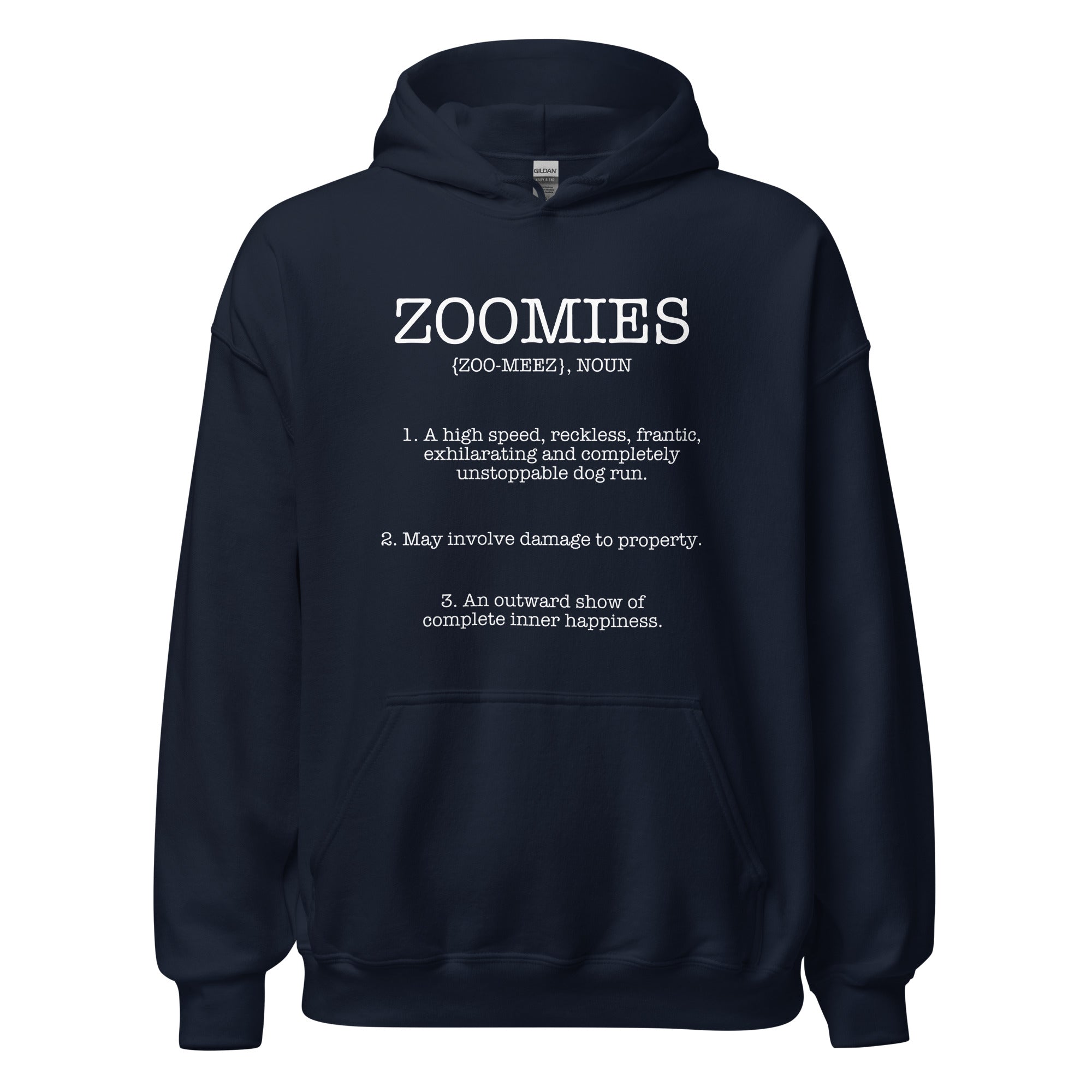 Zoomies Definition Unisex Hoodie