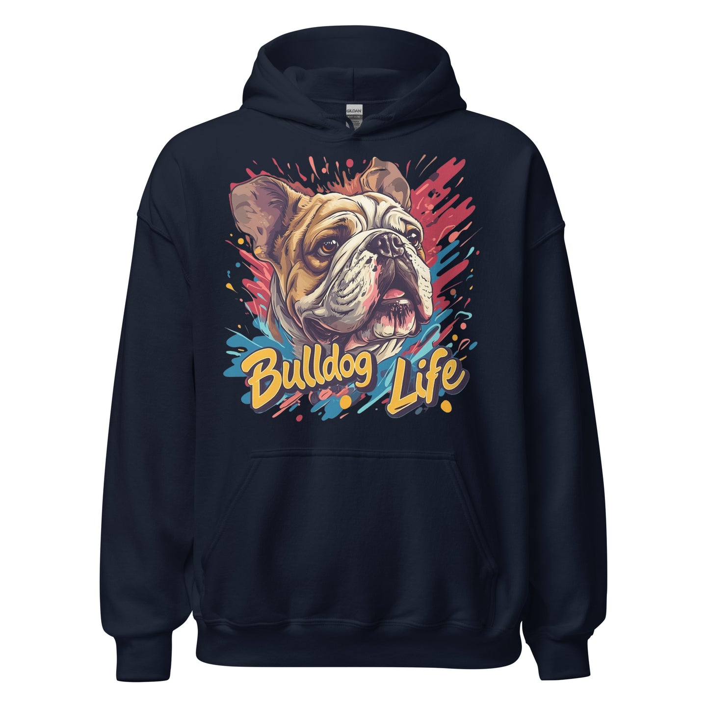 English Bulldog Life Unisex Hoodie