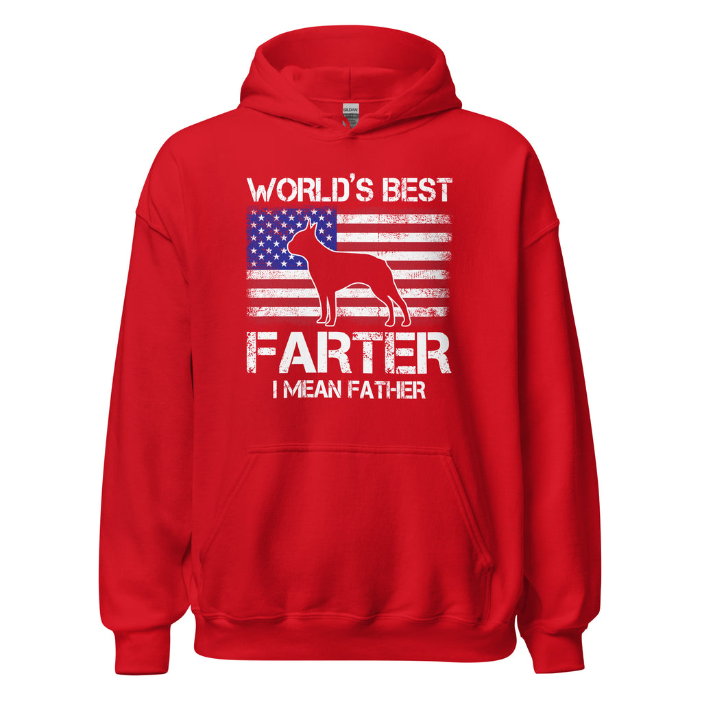 World's Best Farter I Mean Father Unisex Hoodie