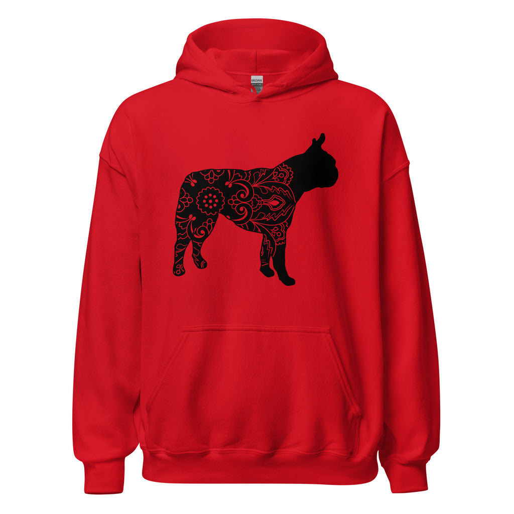 Mandala Boston Terrier Unisex Hoodie