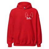 Ears With Boston Terrier Name - Custom Unisex Hoodie