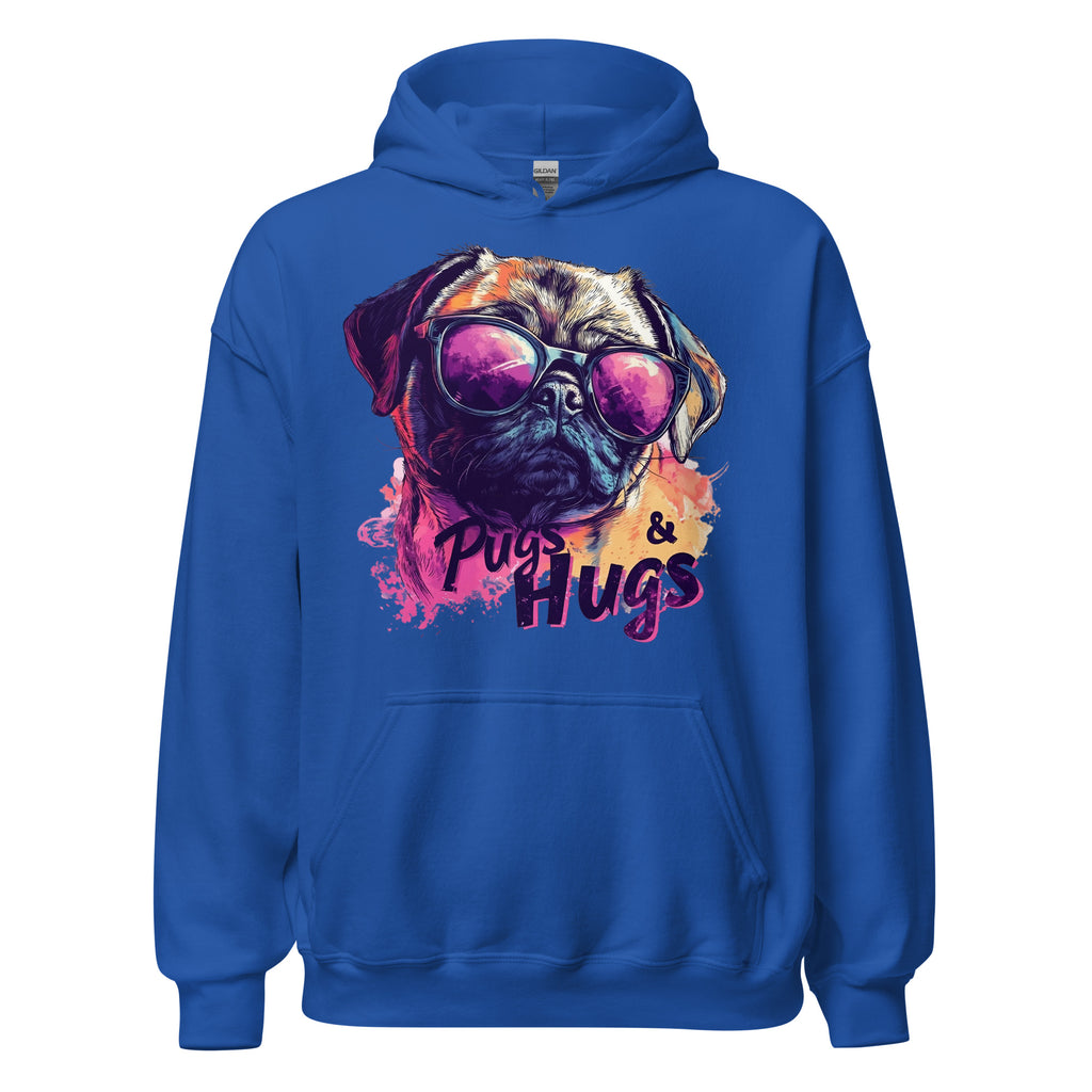 Pugs & Hugs Unisex Hoodie