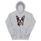 Smiling Boston Terrier Hoodie