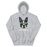 Into The Wild Boston Terrier Unisex Hoodie