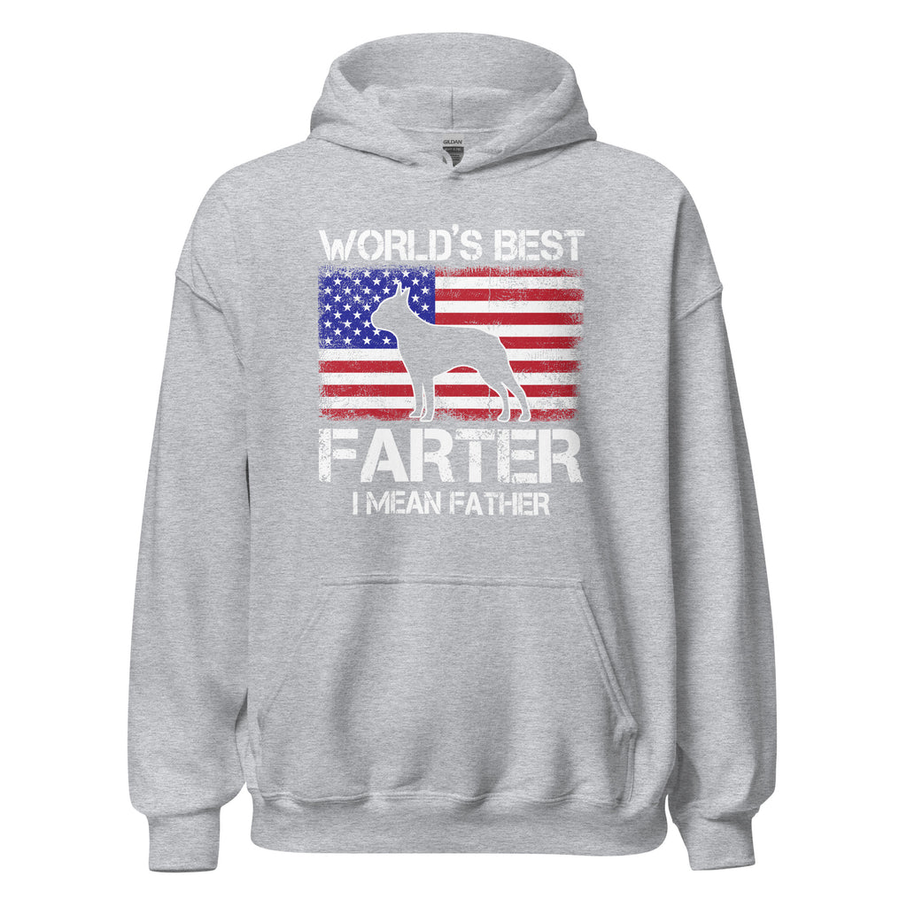 World's Best Farter I Mean Father Unisex Hoodie